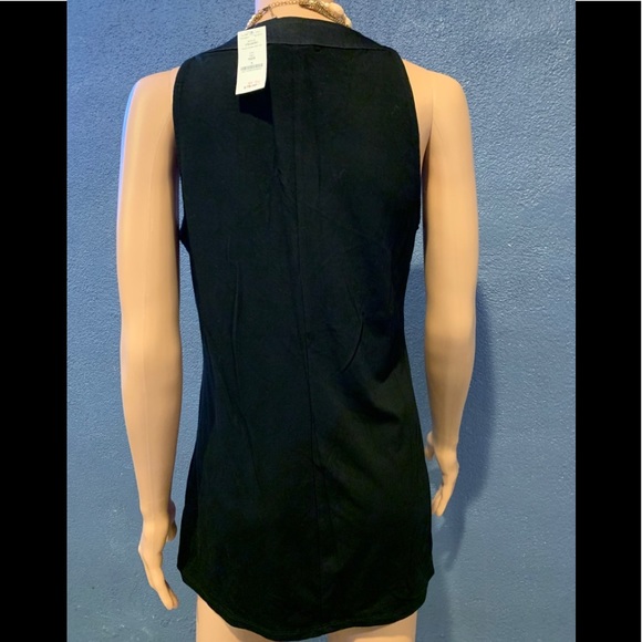 White Black tank top - Picture 4 of 6